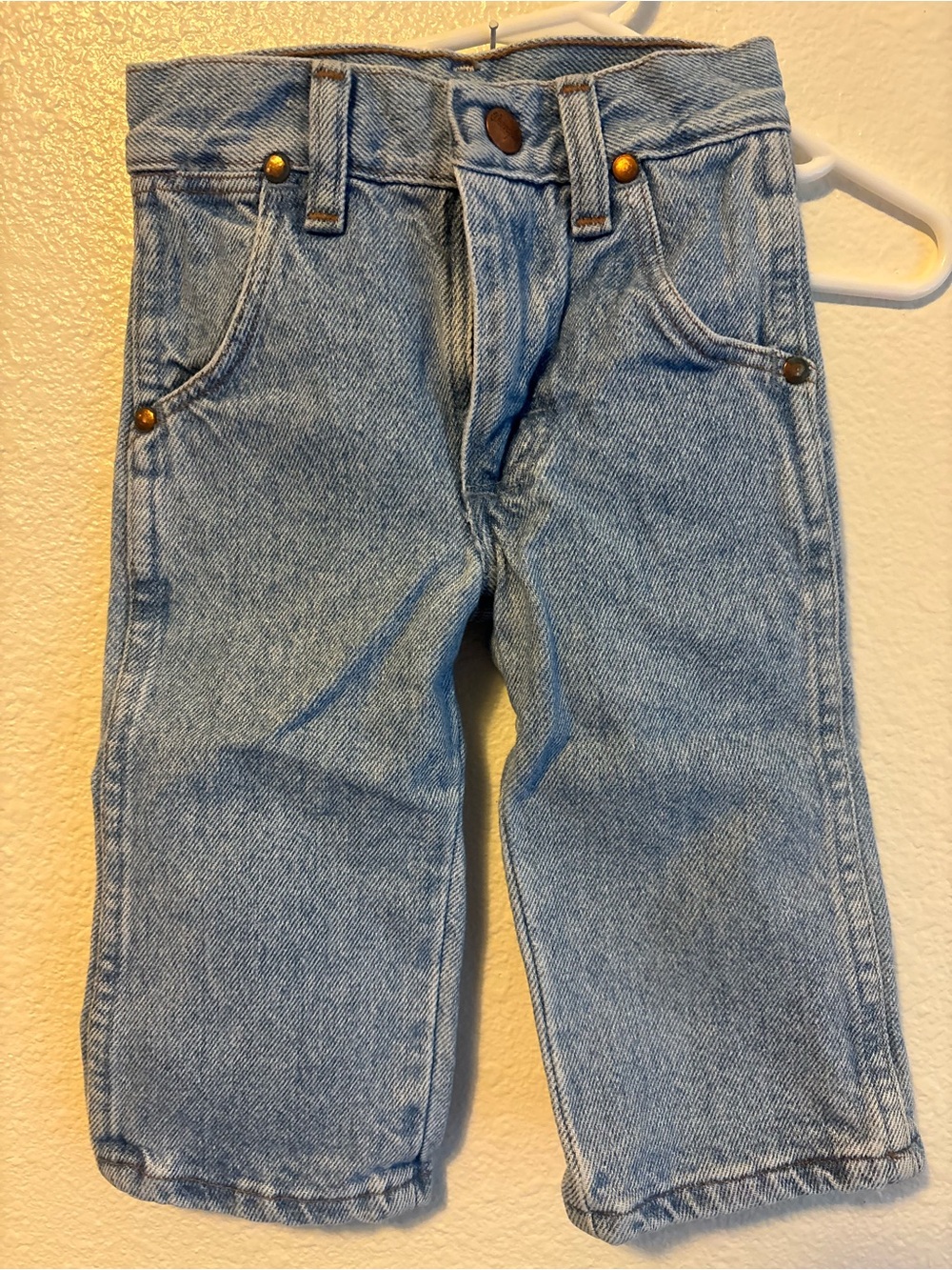 Toddler Wrangler’s Light Blue Denim Jeans